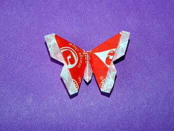 Candy Wrapper Butterflies