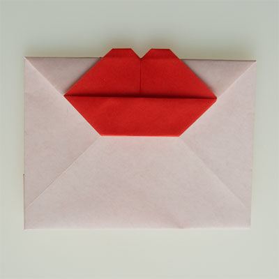 Sealed with a Kiss Envelope
